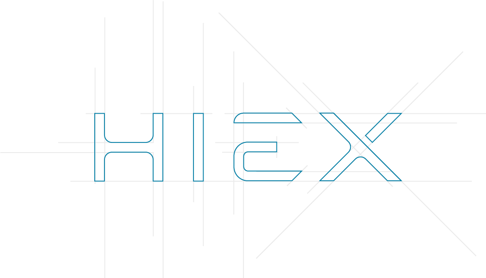 Sketch do logo HIEX Empreendimentos